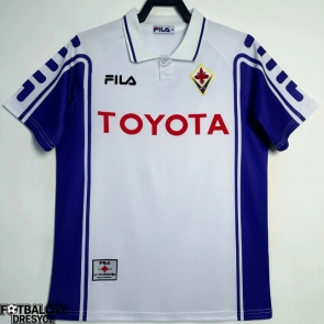 Fiorentina 1999-2000 Retro Venkovní Dres Krátký Rukáv